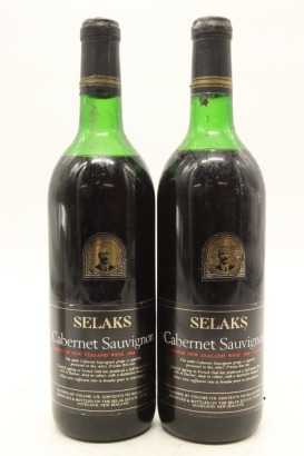 (2) 1984 Selaks Cabernet Sauvignon, Kumeu (MS)