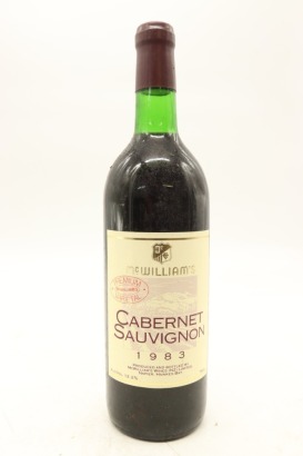 (1) 1983 McWilliam's Cabernet Sauvignon, Hawke's Bay
