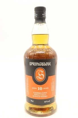 (1) Springbank 10 Year Old 2023 Release Single Malt Scotch Whisky, 46% ABV