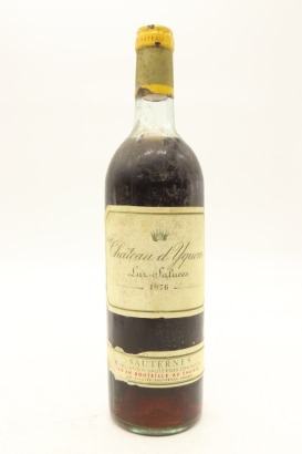 (1) 1976 Chateau d'Yquem, Sauternes (MS) (SOL) [RP96]