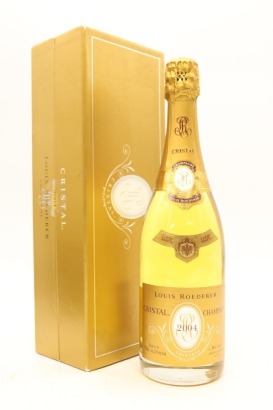 (1) 2004 Louis Roederer Cristal Millesime Brut, Champagne [JR17.5] (GB)