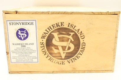 (12) 2008 Stonyridge Vineyard Larose, Waiheke Island (OWC)