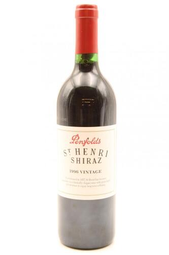 (1) 1996 Penfolds St. Henri Shiraz, South Australia