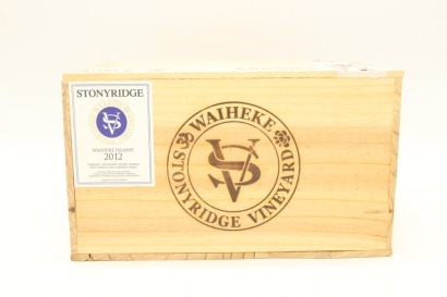 (6) 2012 Stonyridge Vineyard Larose, Waiheke Island (OWC)
