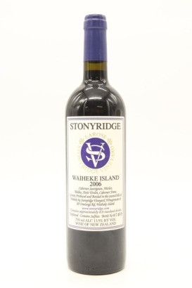 (1) 2006 Stonyridge Vineyard Larose, Waiheke Island