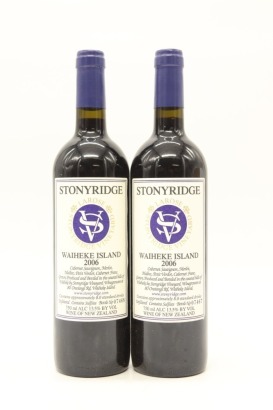 (2) 2006 Stonyridge Vineyard Larose, Waiheke Island