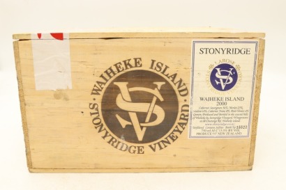 (6) 2000 Stonyridge Vineyard Larose, Waiheke Island (OWC)