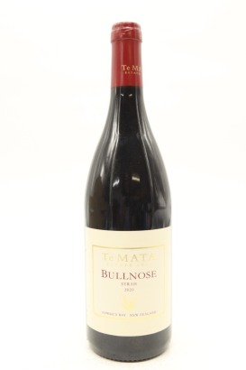 (1) 2020 Te Mata Estate Bullnose Syrah, Hawke's Bay