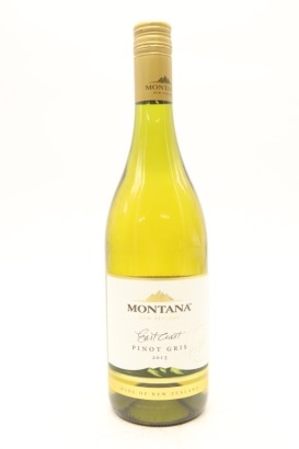 (1) 2015 Brancott Estate 'Montana East Coast' Pinot Gris