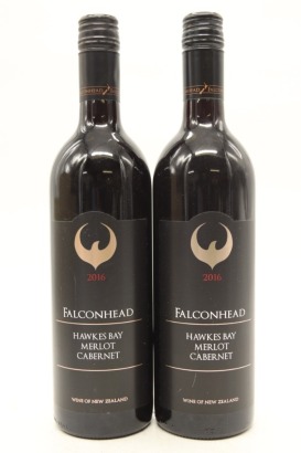 (2) 2016 Falconhead Merlot - Cabernet, Hawke's Bay