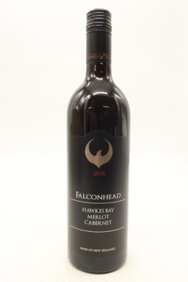 (1) 2018 Falconhead Merlot - Cabernet, Hawke's Bay