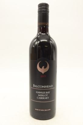 (1) 2019 Falconhead Merlot - Cabernet, Hawke's Bay