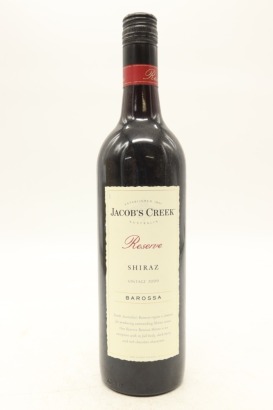 (1) 2009 Jacob's Creek Reserve Barossa Valley Shiraz
