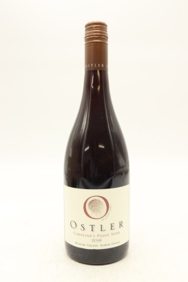 (1) 2018 Clos Ostler Caroline's Pinot Noir, Waitaki Valley