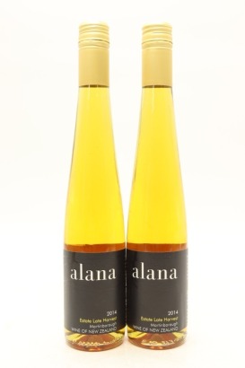 (2) 2014 Alana Estate Late Harvest, Martinborough, 375ml