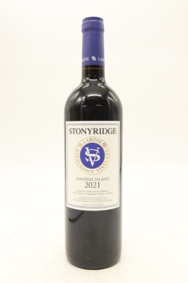 (1) 2021 Stonyridge Vineyard Larose, Waiheke Island
