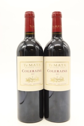 (2) 2019 Te Mata Estate Coleraine, Hawke's Bay