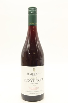 (1) 2018 Felton Road Block 5 Pinot Noir, Bannockburn [JR18]