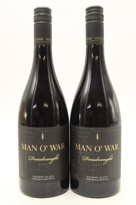 (2) 2022 Man O' War Dreadnought Syrah, Waiheke Island