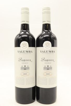 (2) 2023 Yalumba Barossa Valley Shiraz, Barossa