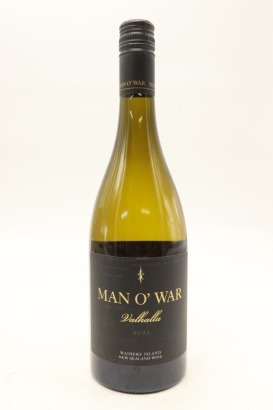 (1) 2022 Man O' War Valhalla Chardonnay, Waiheke Island