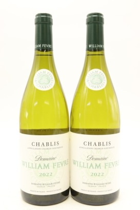 (2) 2022 William Fevre Chablis, Burgundy