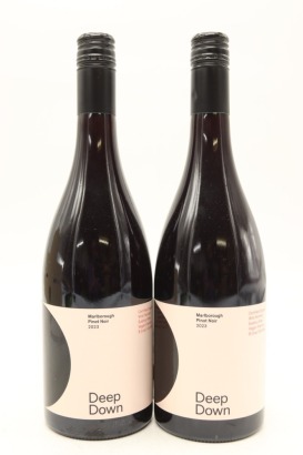 (2) 2023 Deep Down Pinot Noir, Marlborough