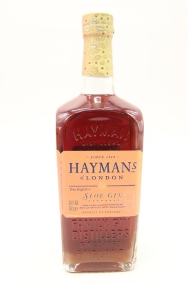 (1) Hayman's Sloe Gin, England, 26% ABV