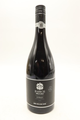 (1) 2019 Babich Wines Black Label Syrah, Hawke's Bay