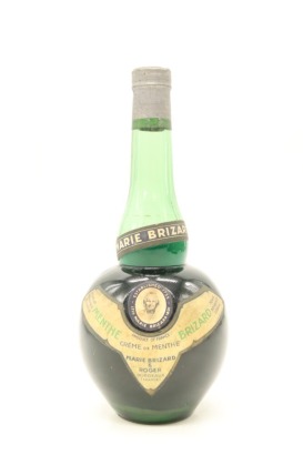 (1) Marie Brizard Creme de Menthe, France, Circa. 1950's