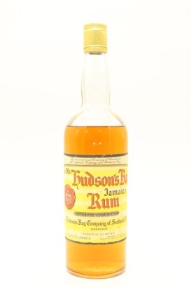 (1) The Old Hudson's Bay Jamican Rum Bottled in NZ, Circa. 1970's