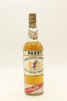 (1) Paddy Cork Distillery Co. 10 Year Old Three Star Old Irish Whisky, Circa. 1950's