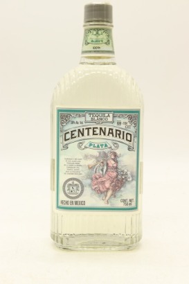 (1) Centenario Plata 100% Agave Tequila Blanco, Mexico, 38% ABV, 750ml, Circa. 1990's