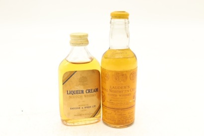 (1) Blended Scotch Whisky Miniatures, 2 Bottles Sold as One Lot