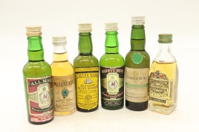 (1) Blended Scotch Whisky Miniatures, 6 Bottles Sold as One Lot