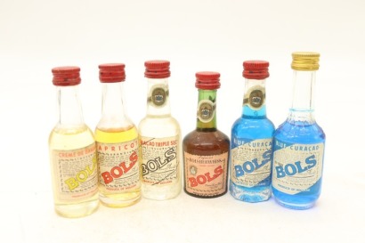 (1) Bols Mixed Miniature, 6 Bottles Sold as One Lot