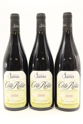 (3) 2020 Domaine Jamet Cote Rotie, Rhone
