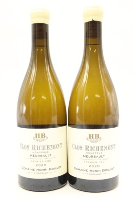 (2) 2020 Domaine Henri Boillot Clos Richemont Monopole, Meursault Premier Cru