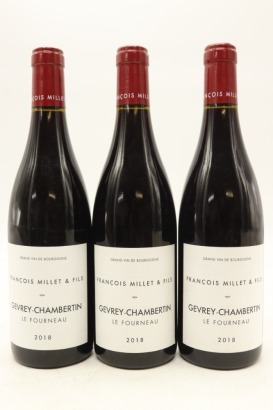 (3) 2018 Francois Millet & Fils Gevrey-Chambertin Le Fourneau, Cote de Nuits