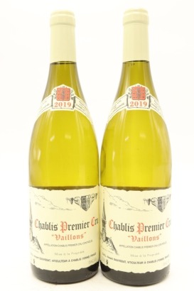 (2) 2019 Vincent Dauvissat Vaillons, Chablis Premier Cru