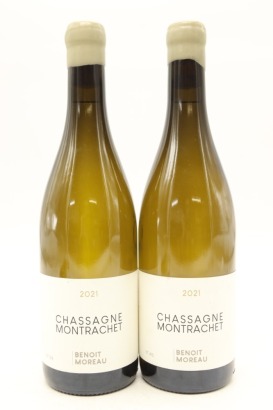 (2) 2021 Benoit Moreau Chassagne-Montrachet, Cote de Beaune