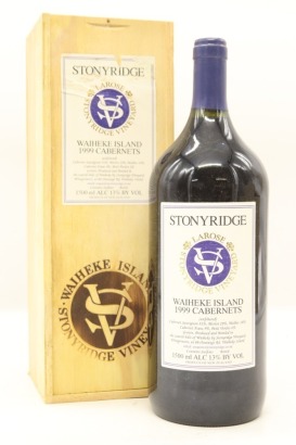 (1) 1999 Stonyridge Vineyard Larose, Waiheke Island, 1500ml (GB)