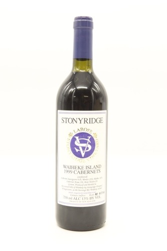 (1) 1999 Stonyridge Vineyard Larose, Waiheke Island