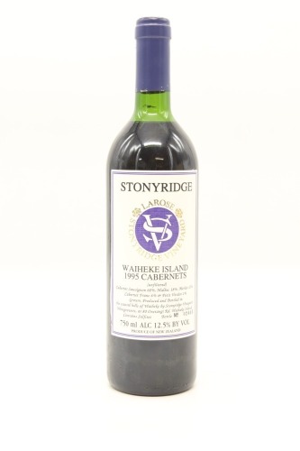 (1) 1995 Stonyridge Vineyard Larose, Waiheke Island