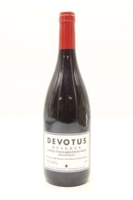 (1) 2014 Devotus Reserve Single Vineyard Pinot Noir, Martinborough [JR16.5] [BC98]