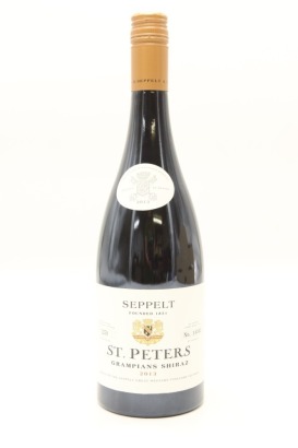 (1) 2013 Seppelt St Peters Grampians Shiraz, Australia