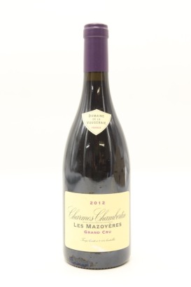 (1) 2012 Domaine de la Vougeraie Charmes-Chambertin Grand Cru Les Mazoyeres, Cote de Nuits
