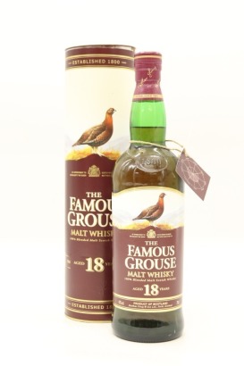 (1) The Famous Grouse 18 Year Old Blended Malt Scotch Whisky, 43% ABV (GB)