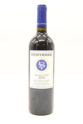 (1) 2016 Stonyridge Vineyard Larose, Waiheke Island