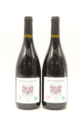 (2) 2014 William Murdoch Wines Coldstream Syrah, Gimblett Gravels